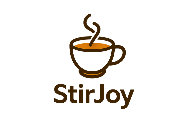 make a logo of a cup icon that matches the store color